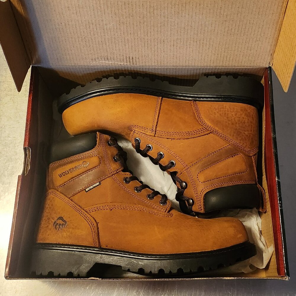 Wolverine Women's Floorhand Insulated 6" Work Boots - Steel Toe | Size 10